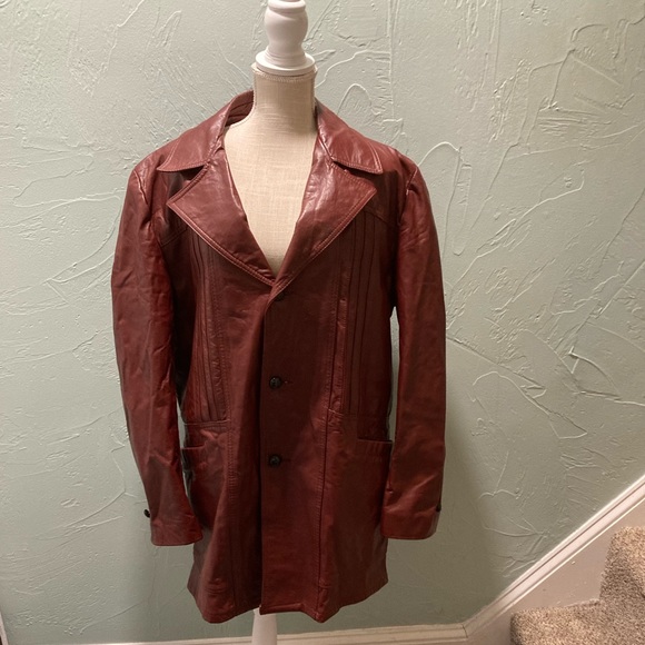 Montgomery Ward Other - Montgomery Ward
Vintage brown/red leather coat
44L
